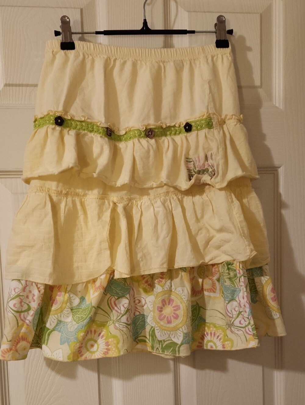 naartjie Yellow Floral Girls Skirt Sz 10 Years